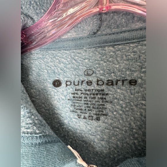 Pure Barre Love Zip-Up Hoodie - Picture 3 of 5